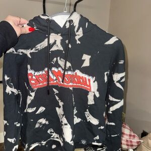 Bad Monday Cropped Hoodie